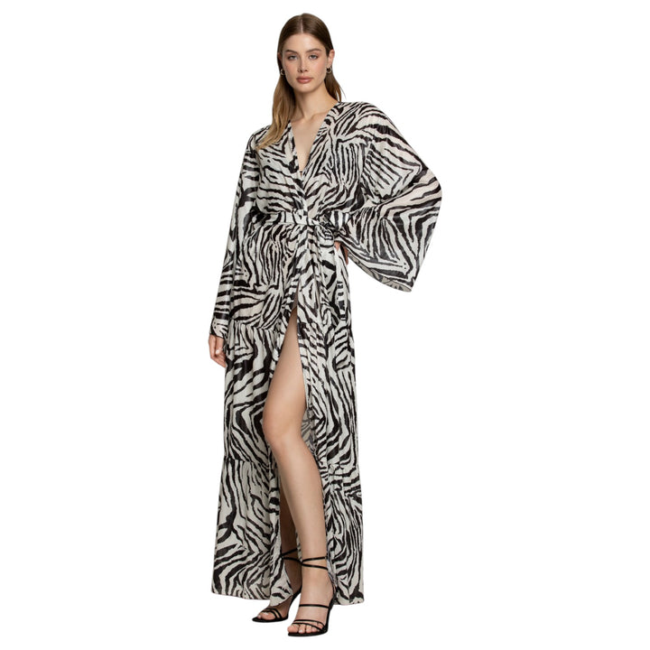 KIMONO ZEBRA AVEC CEINTURE