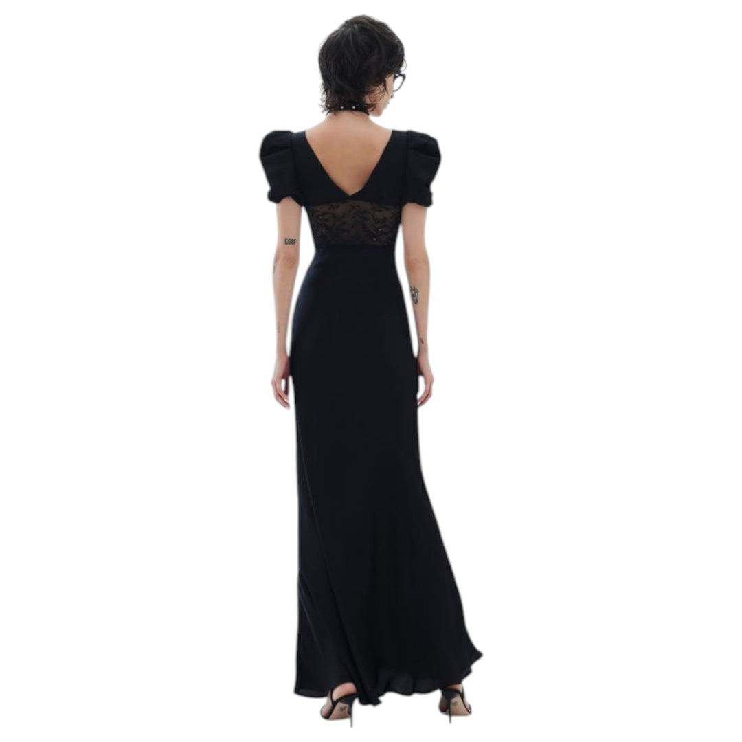 ROBE LONGUE TARA NOIRE