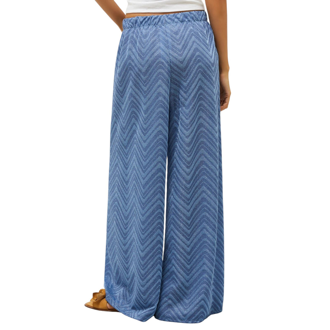 Pantalon en jersey NAVONA AZZURRO