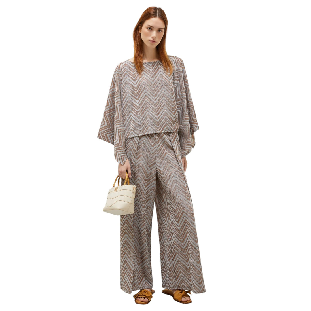 Pantalon en jersey NAVONA BRONZO