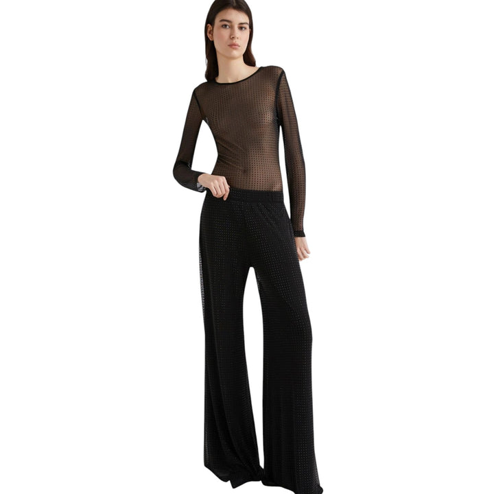Pantalon en jersey VERNA NOIR