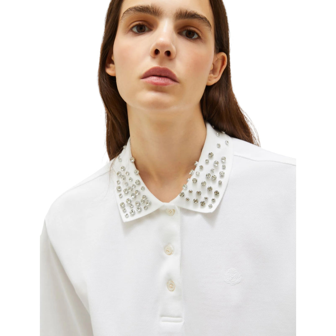 Polo GONZAGA BLANC OPTIQUE