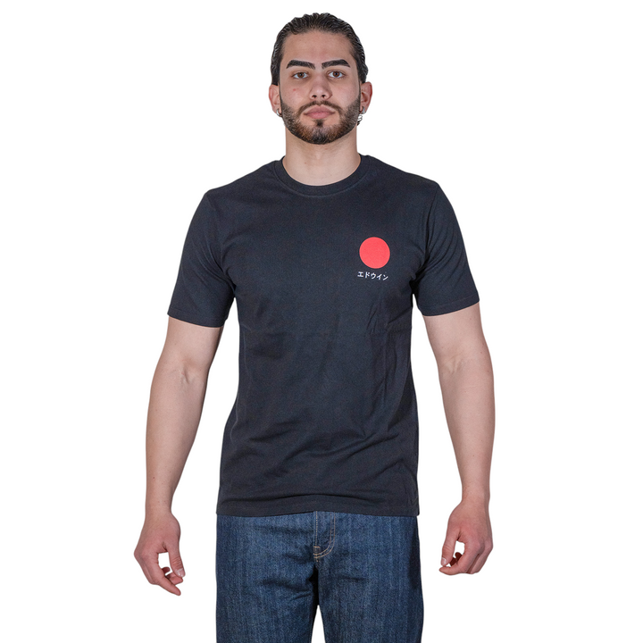 T-SHIRT JAPANESE SUN Noir