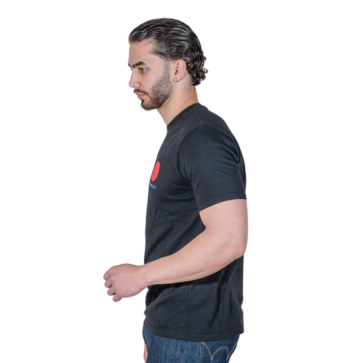 T-SHIRT JAPANESE SUN Noir