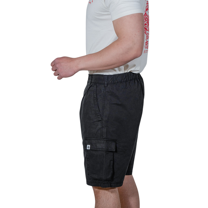 BERMUDA RINGE CARGO NOIR