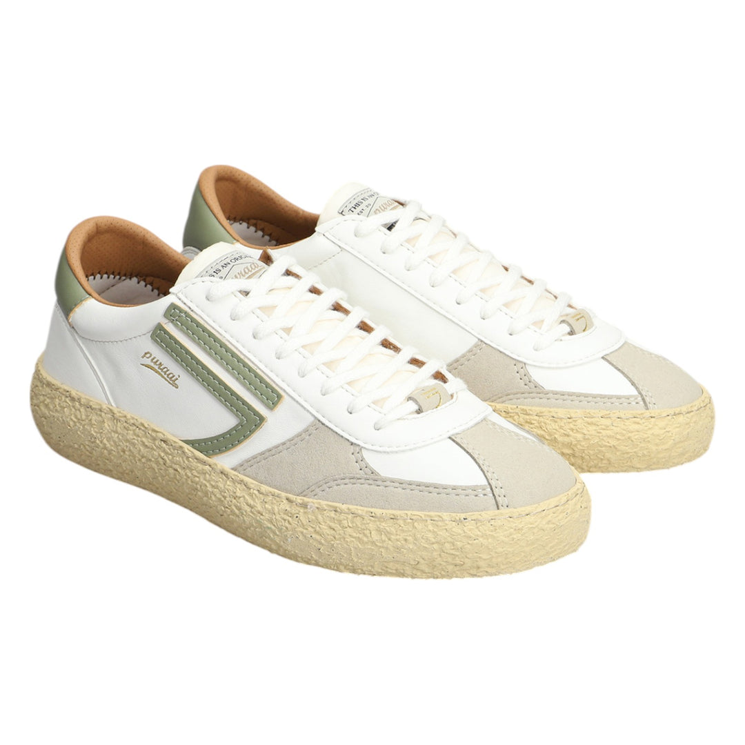 SNEAKERS CLASSIC OLIVE SPRIG BLANC-VERT