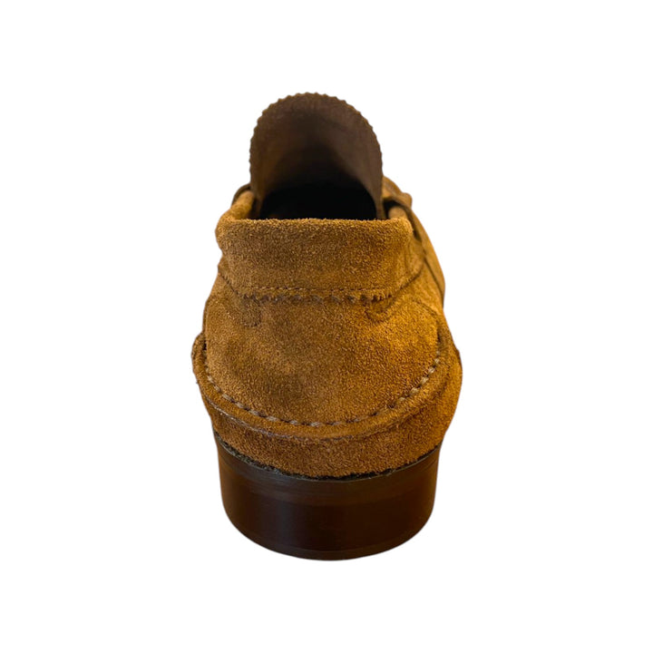Mocassin en cuir suédé