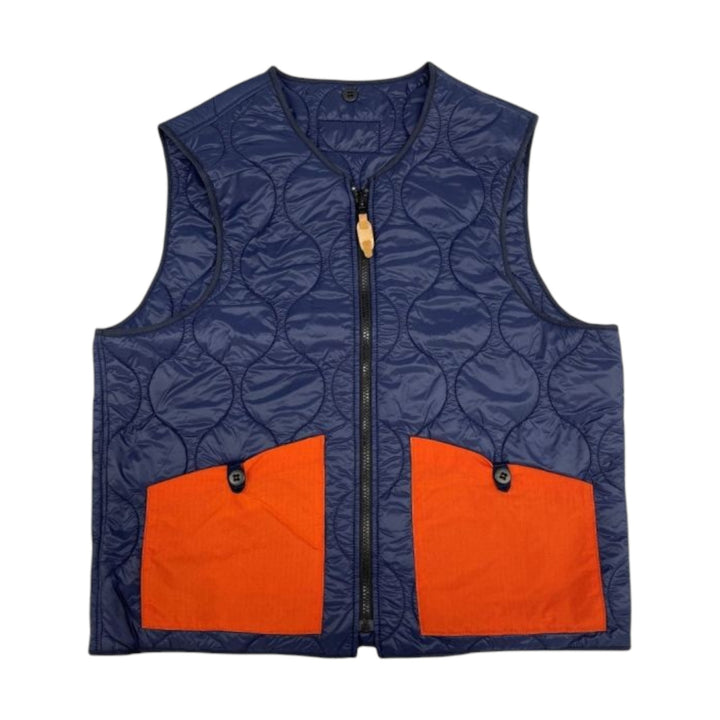 GILET ALL SEASONS MARINE/ORANGE