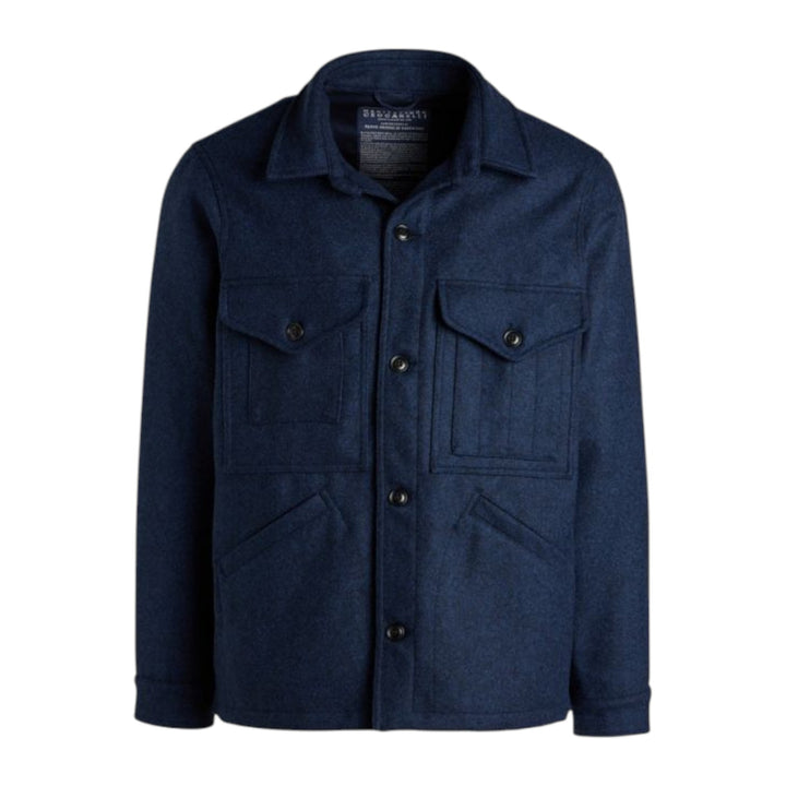 VESTE WOOL CRUISER INDIGO