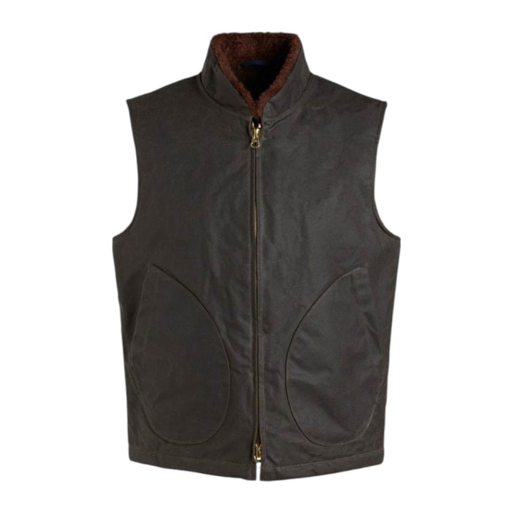 GILET DE MONTAGNE CHOCOLAT