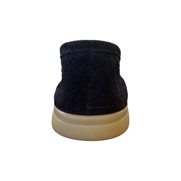Mocassin Semelle en caoutchouc Cuir suédé Bleu