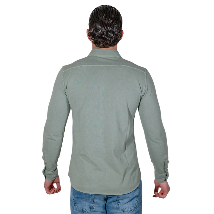 CHEMISE PIQUÉ Vert