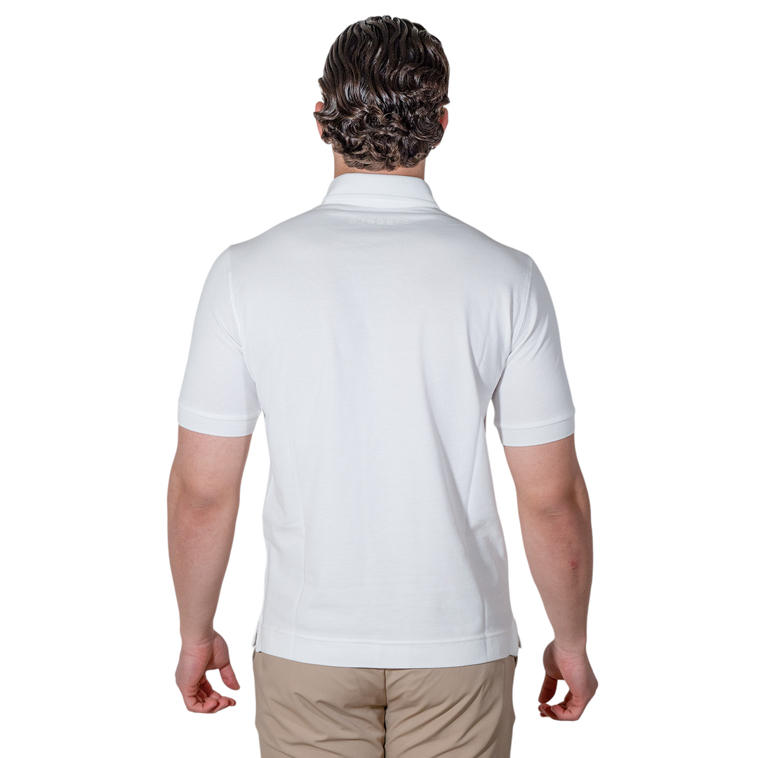 POLO PIQUET Blanc