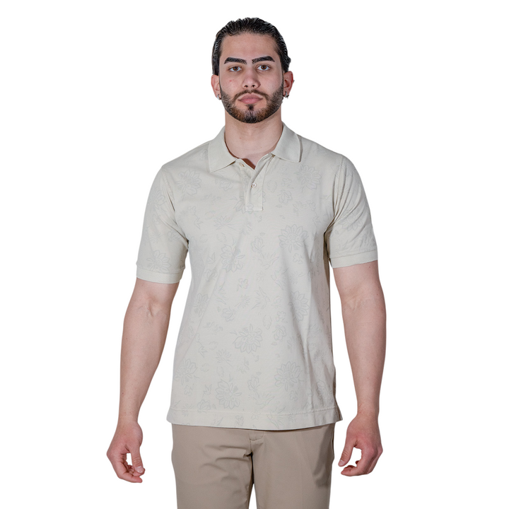 POLO PIQUET FIORE Beige