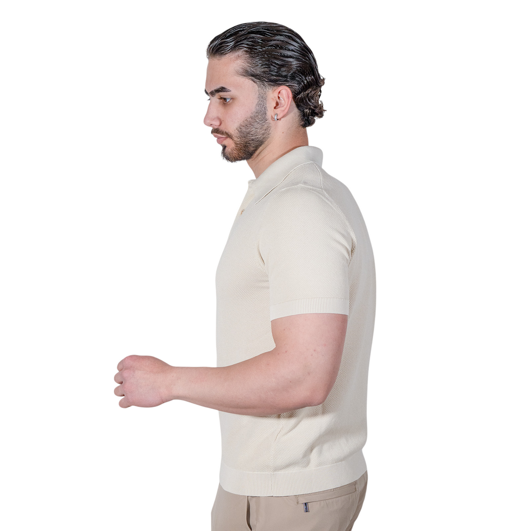 POLO PUNTO PALLINO Beige
