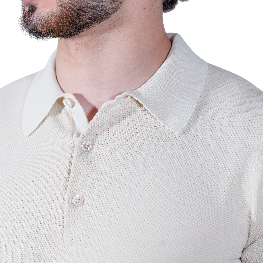 POLO PUNTO PALLINO Beige