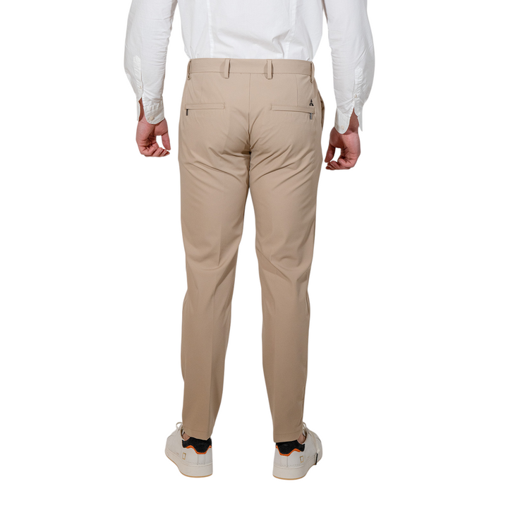PANTALON EN TISSU TECHNIQUE STRETCH Beige