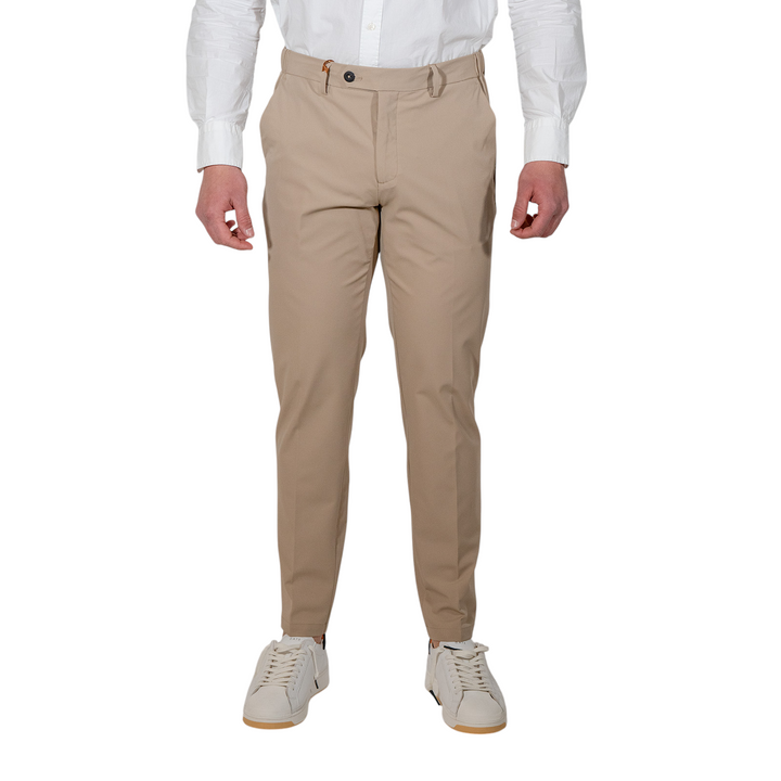 PANTALON EN TISSU TECHNIQUE STRETCH Beige