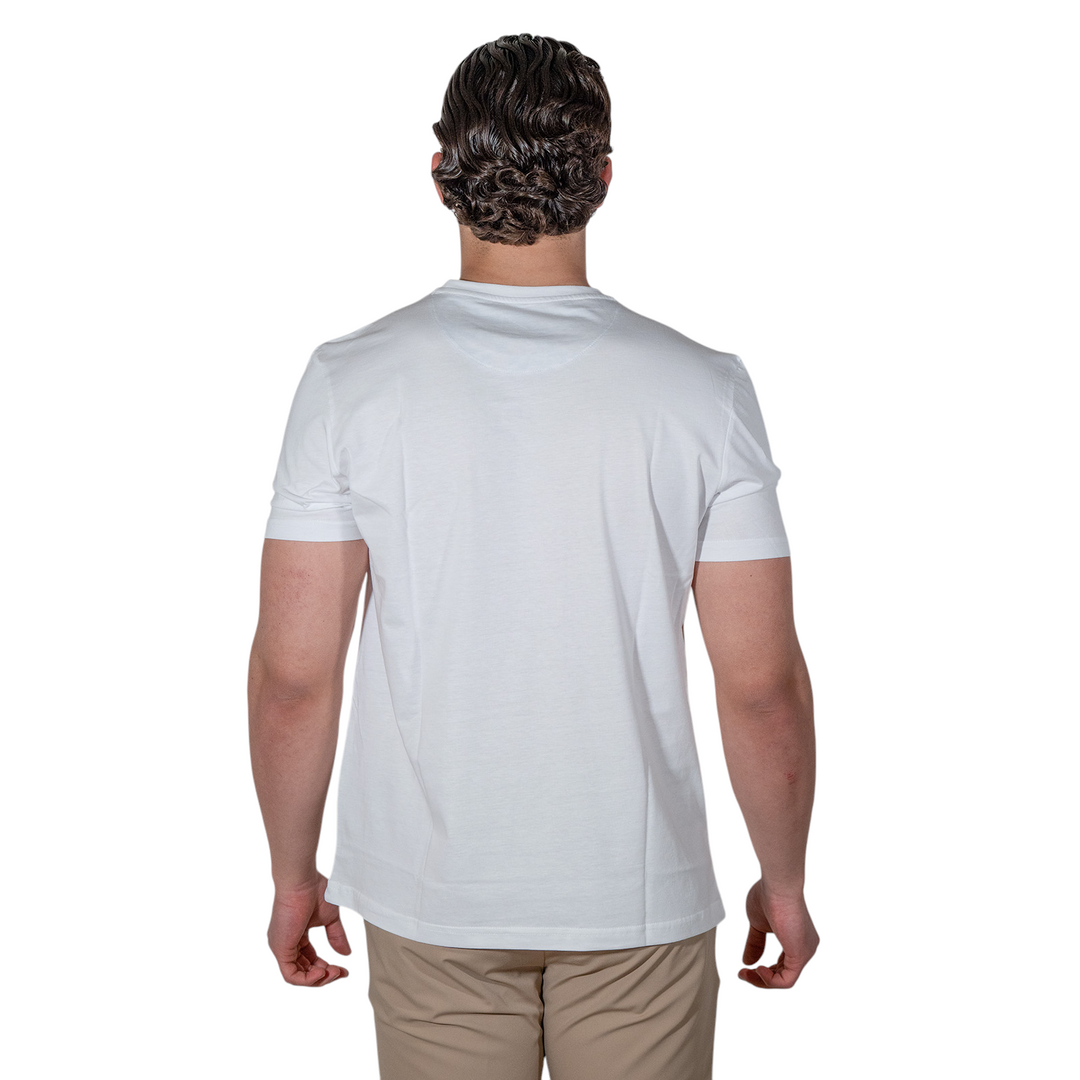 T-SHIRT IMPRIMÉ VODKA BLANC