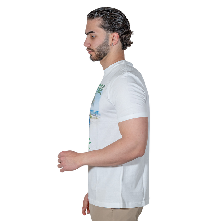 T-SHIRT IMPRIMÉ DOLCE FAR NIENTE BLANC