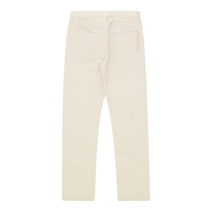 965 John Denim Japonais Selvedge 5 Poches Regular Fit Écru - L33''