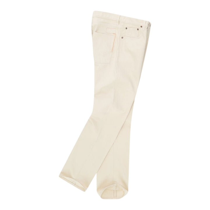 965 John Denim Japonais Selvedge 5 Poches Regular Fit Écru - L33''