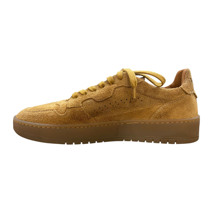 Jannik Cervo Suede Cognac Sneakers