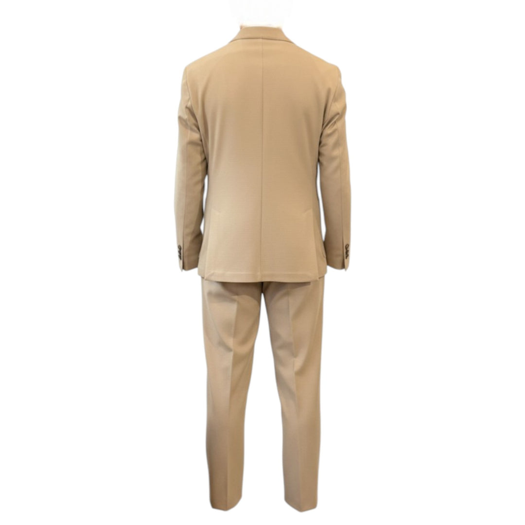 Costume Nid d'Abeille Comfort Fit Beige