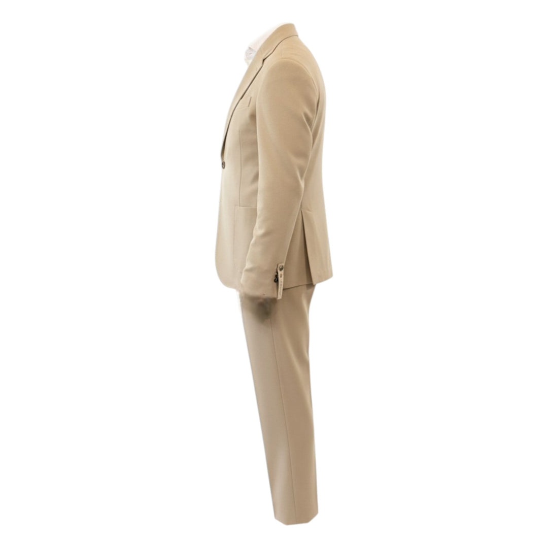 Costume Nid d'Abeille Comfort Fit Beige