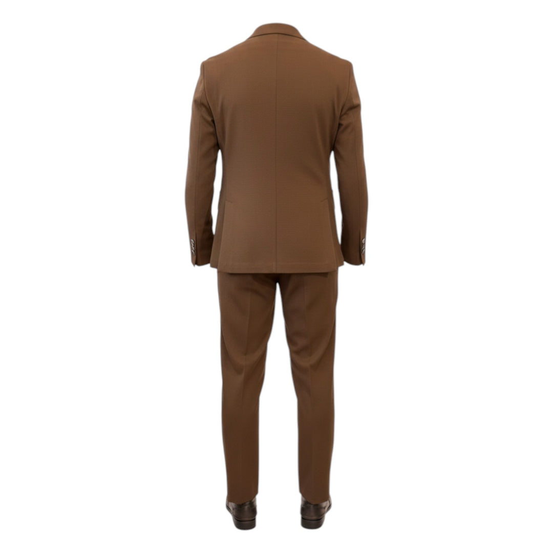 Costume Nid d'abeille Comfort fit Marron