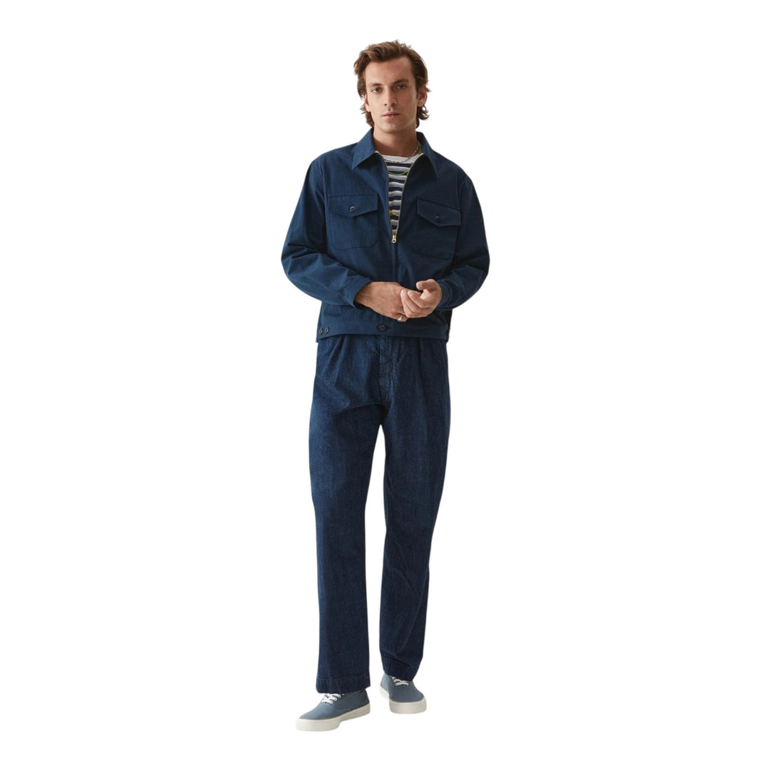 Albert Veste en Coton Bleu