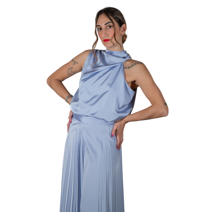 TOP ASYMÉTRIQUE AVIATION BLUE