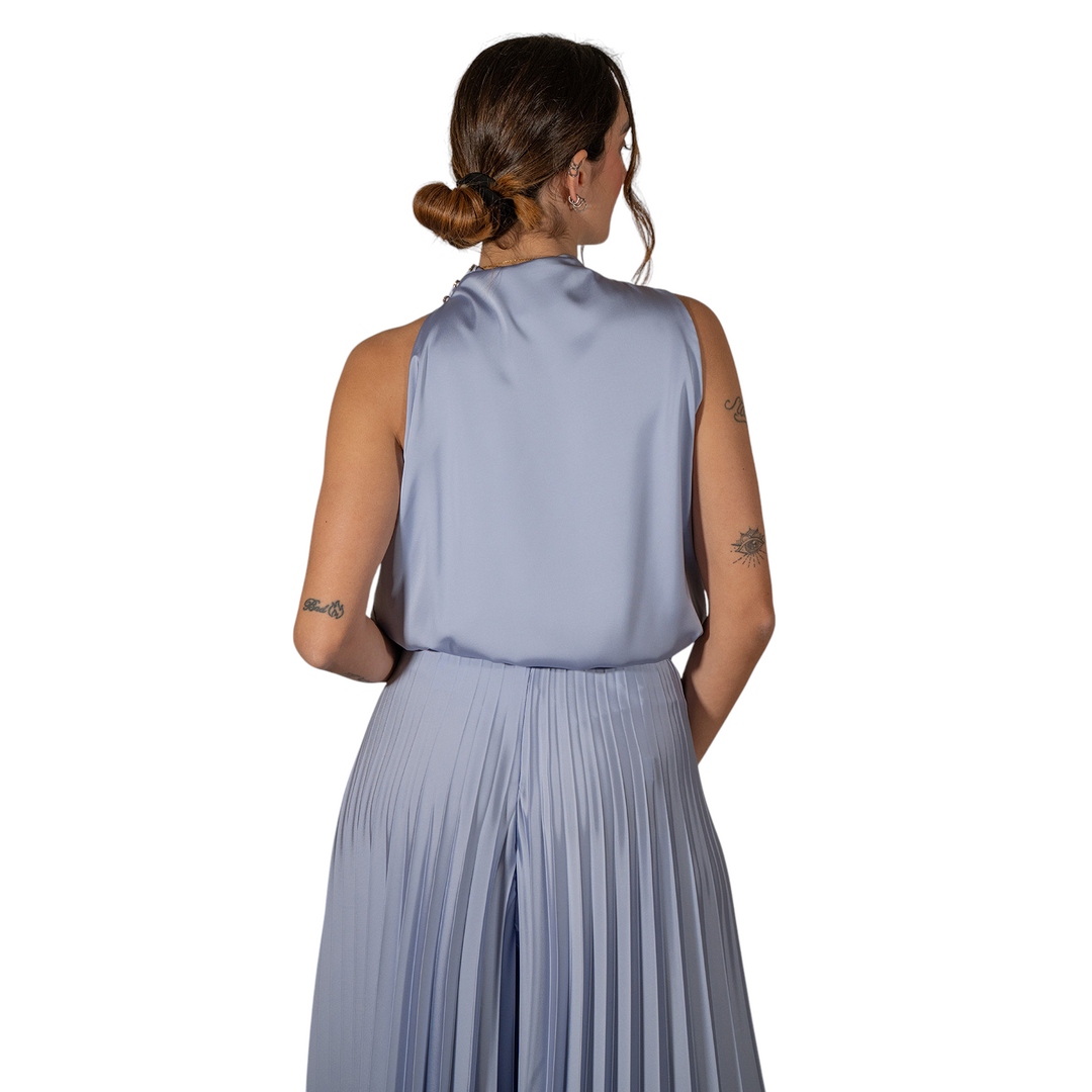 TOP ASYMÉTRIQUE AVIATION BLUE