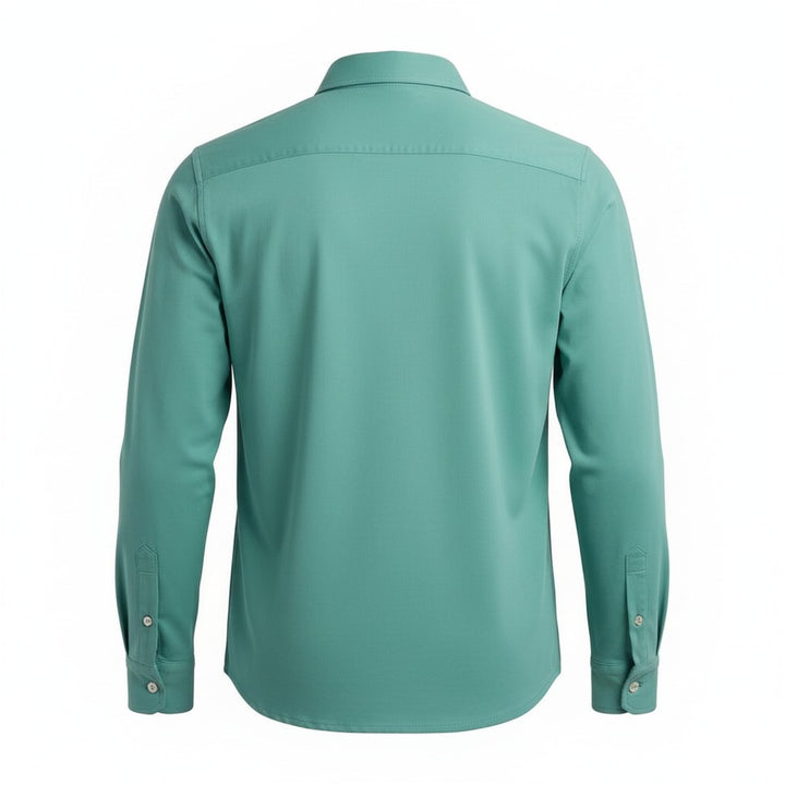 Chemise Manches Longues Hartford Jersey Turquoise