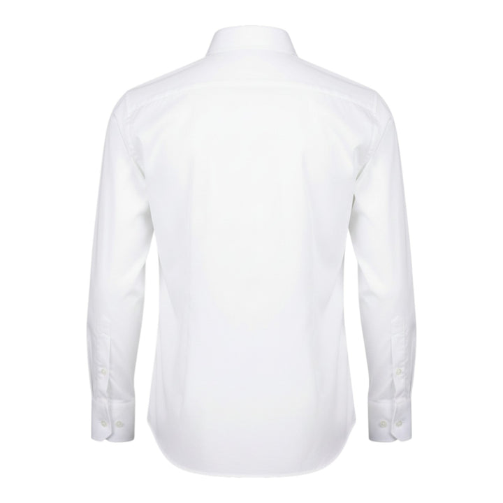 Chemise Manches Longues Slim fit Sans Repassage Blanc