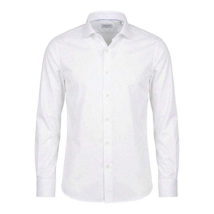 Chemise Manches Longues Slim fit Sans Repassage Blanc