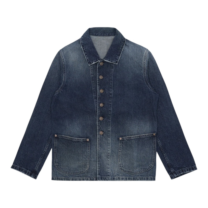 Clays Veste en Denim Bleu