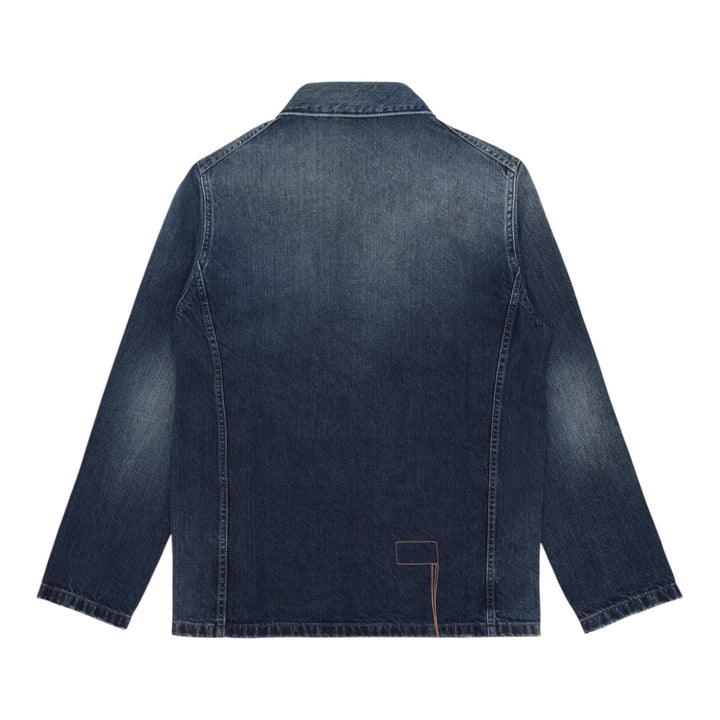Clays Veste en Denim Bleu