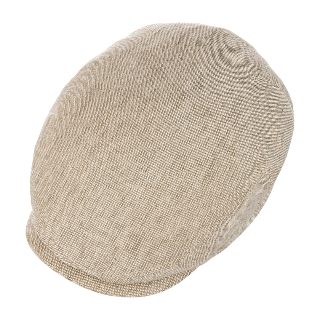 DRIVER CAP LINEN MARRON