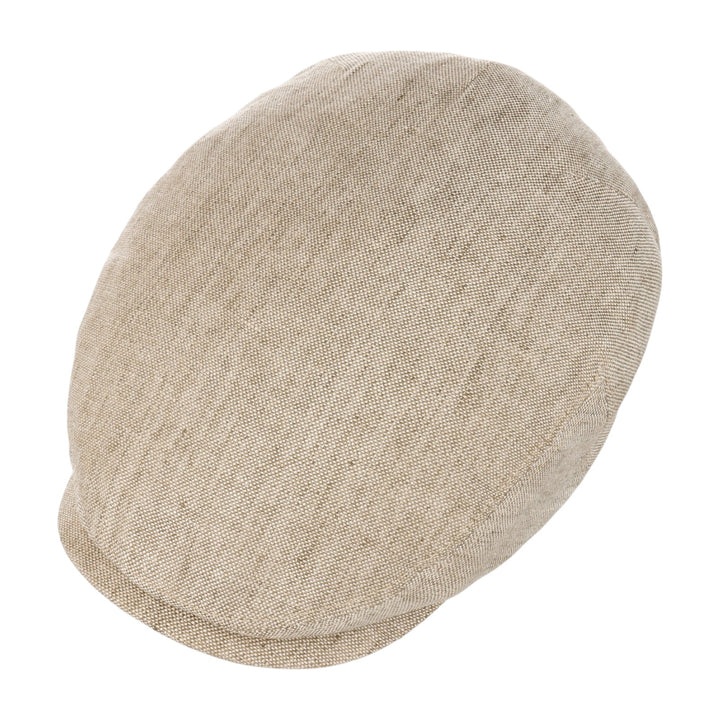 DRIVER CAP LINEN MARRON