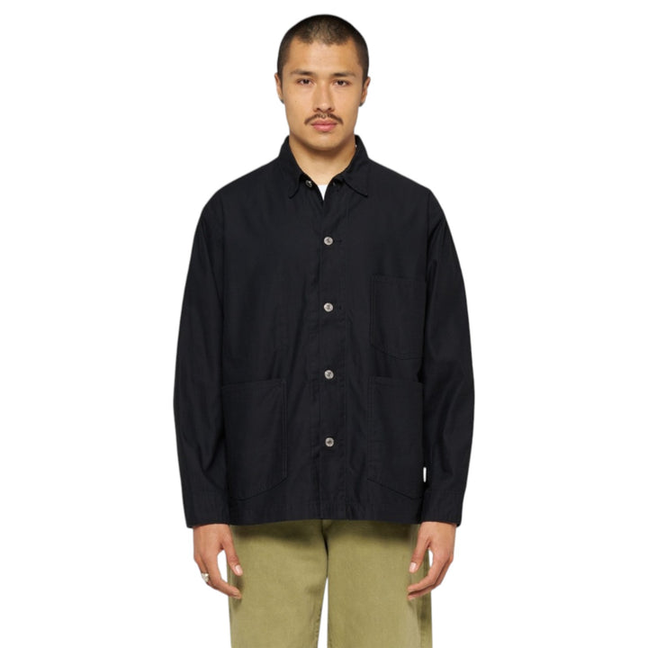 Coverall Japan Military Cloth Back Satin Coton Black