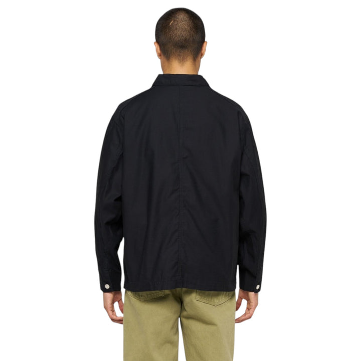 Coverall Japan Military Cloth Back Satin Coton Black