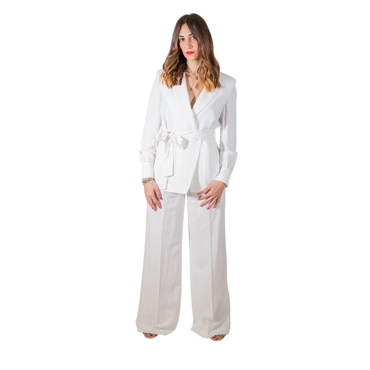 PANTALON FASHION AHLIS BLANC