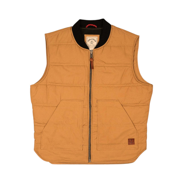 GILET DE TRAVAIL COGNAC