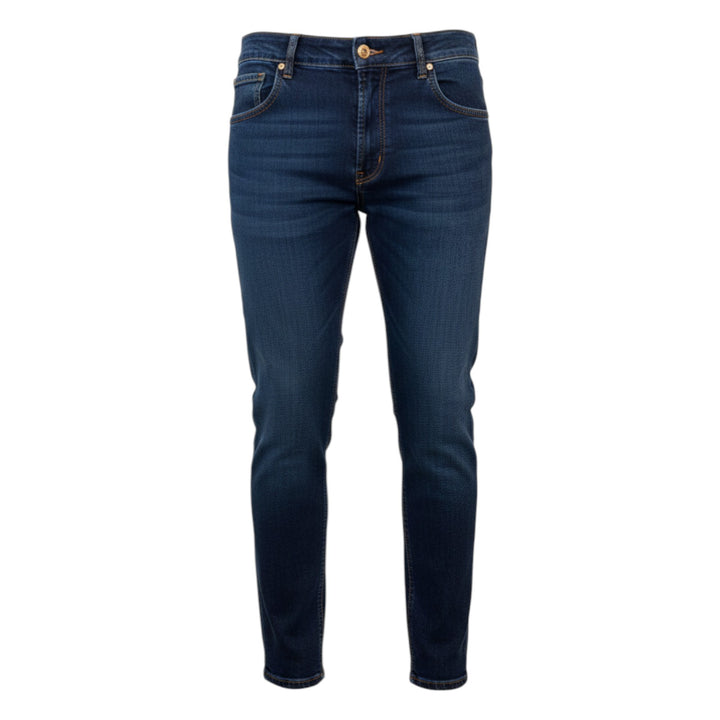 Denim James 5 poches Court Denim Blue