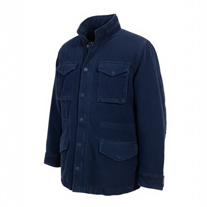 VESTE EN FUSTAGE BLEU