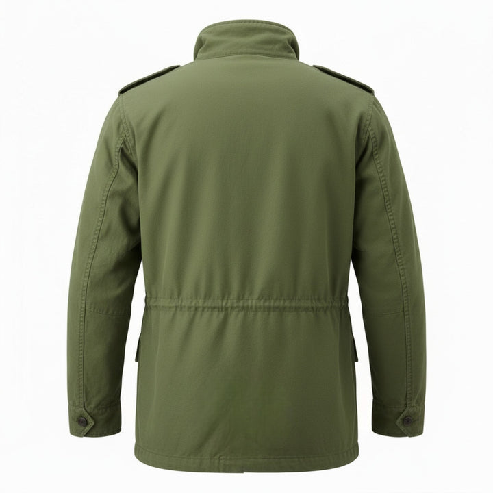 Field Jacket Manches Longues Travis Gabardine Vert