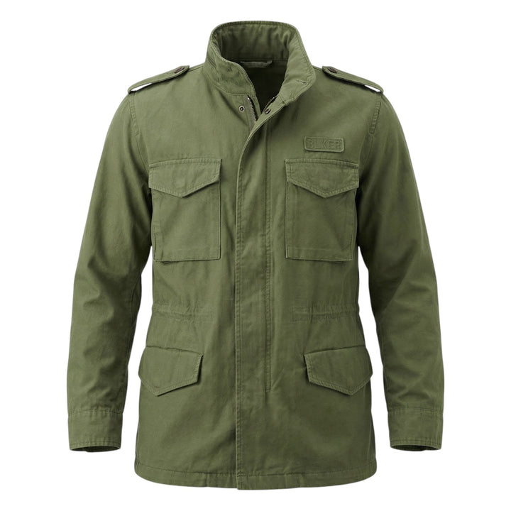 Field Jacket Manches Longues Travis Gabardine Vert