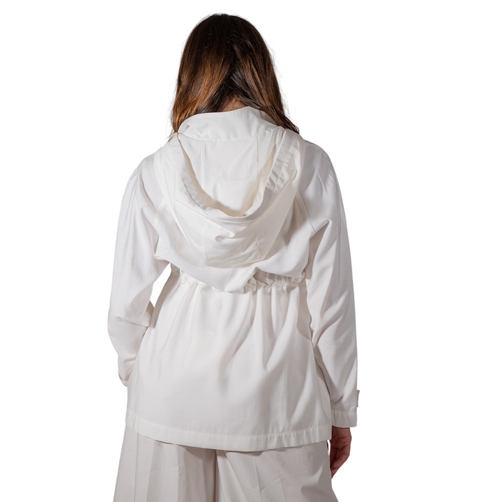 VESTE/BLOUSON GERBERA BLANC