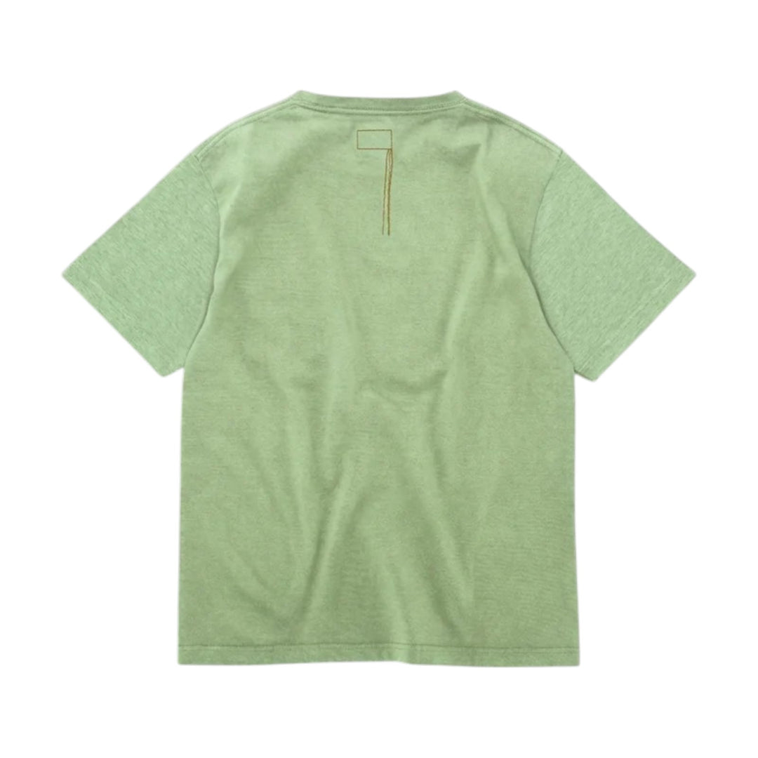T-shirt Teepocket avec poche en coton Lobster Sage Vert
